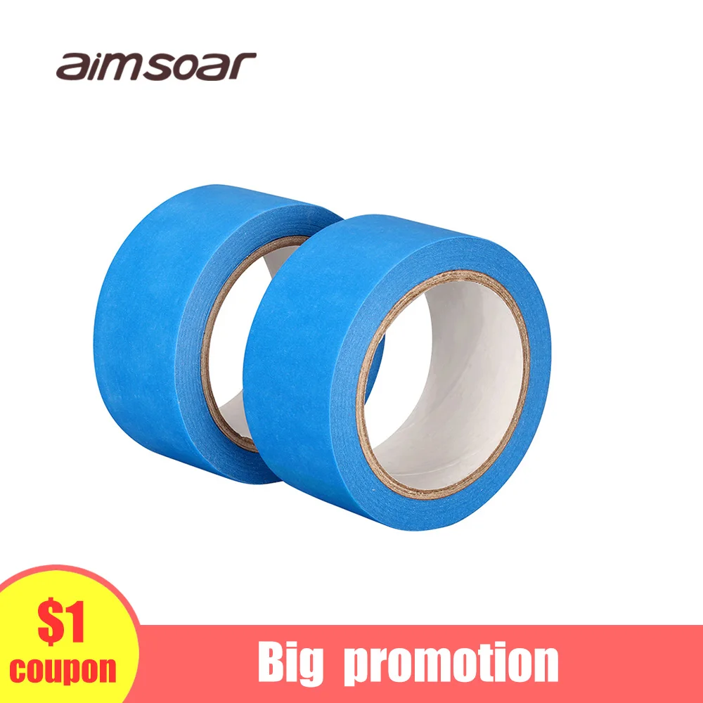 3D printer heat bed sticker Tape hotbed tape 48mm*30m*0.13mm High Temperature Adhesive Tape Blue Masking Tape 3D printer parts
3D printer heat bed sticker Tape hotbed tape 48mm*30m*0.13mm High Temperature Adhesive Tape Blue Masking Tape 3D printer parts