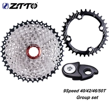 ZTTO Bicycle MTB 1X9 System 9Speed Shifter Rear Derailleur Groupset 42t 40t for xt k7 mountain bike crankset parts 11v system
ZTTO Bicycle MTB 1X9 System 9Speed Shifter Rear Derailleur Groupset 42t 40t for xt k7 mountain bike crankset parts 11v system