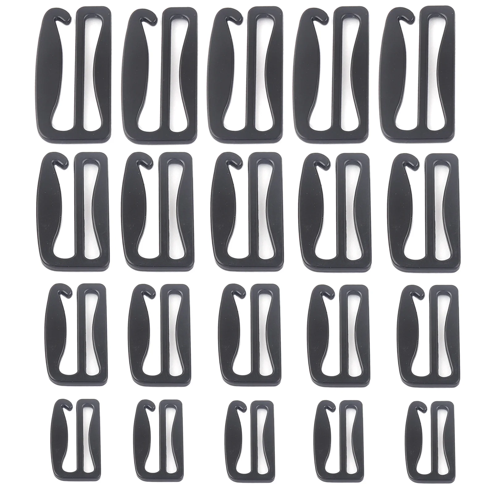 18-50mm G Hook Black Metal Adjuster Slide Buckles Dog Collar Hardware Strap Buckles Making Purse Backpack Webbing Supplies
18-50mm G Hook Black Metal Adjuster Slide Buckles Dog Collar Hardware Strap Buckles Making Purse Backpack Webbing Supplies