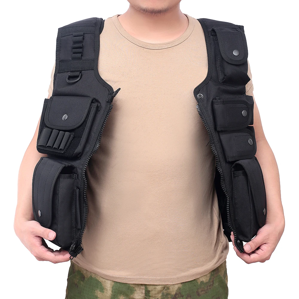 Outdoor Armor Vest Hunting Armor Vest Police Gear Vest Adjustable Combat Training CS Gaming Police Vest Chest Protector
Outdoor Armor Vest Hunting Armor Vest Police Gear Vest Adjustable Combat Training CS Gaming Police Vest Chest Protector