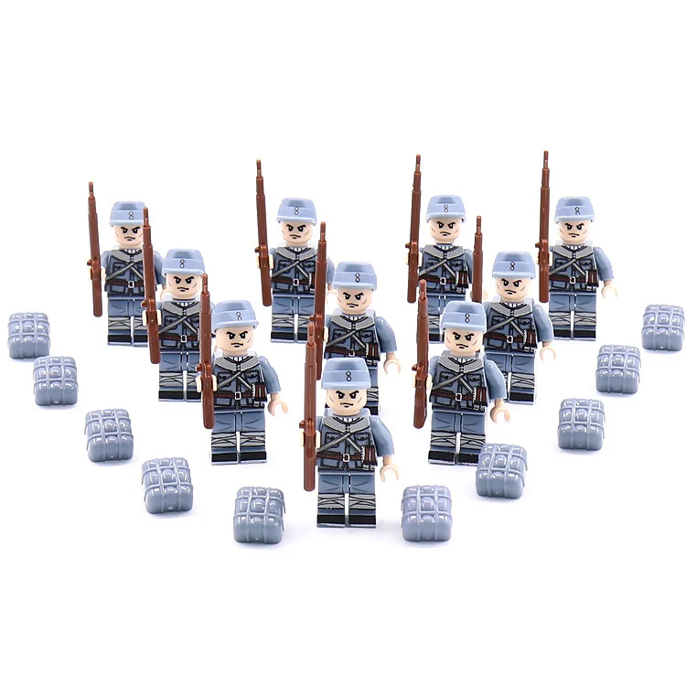 Moc world war military building block brickmania china Eight Route troops Army soldiers ww2 figures weapon gun brick toy for boy
Moc world war military building block brickmania china Eight Route troops Army soldiers ww2 figures weapon gun brick toy for boy