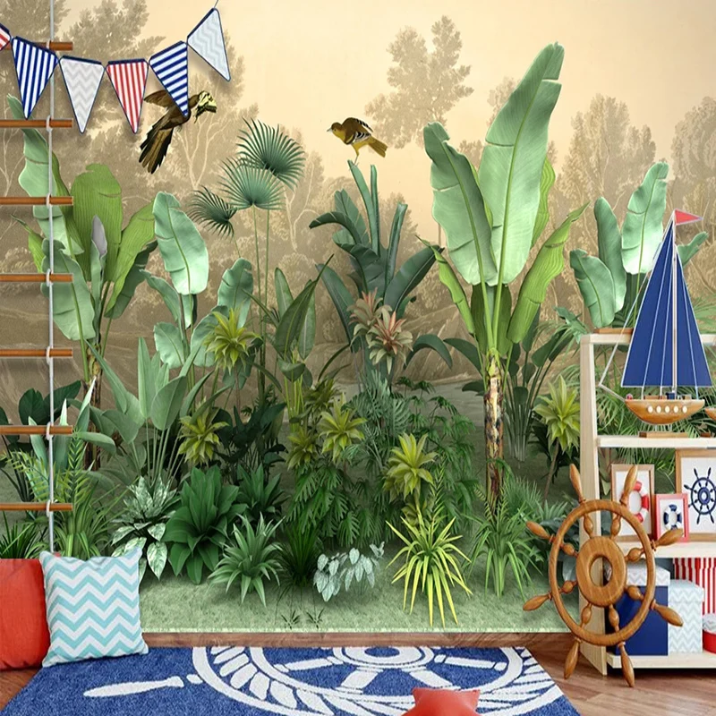 Custom Photo Wallpaper Tropical Rainforest Plant Landscape Mural Living Room TV Sofa Bedroom Background Wall Home Decor Poster
Custom Photo Wallpaper Tropical Rainforest Plant Landscape Mural Living Room TV Sofa Bedroom Background Wall Home Decor Poster
