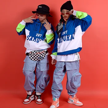 Hip Hop Costumes Boys Street Dance Set Girls Jazz Dance Clothing Children's Performance Stage Rave Outfit Kid Modern Wear120-170
Hip Hop Costumes Boys Street Dance Set Girls Jazz Dance Clothing Children's Performance Stage Rave Outfit Kid Modern Wear120-170