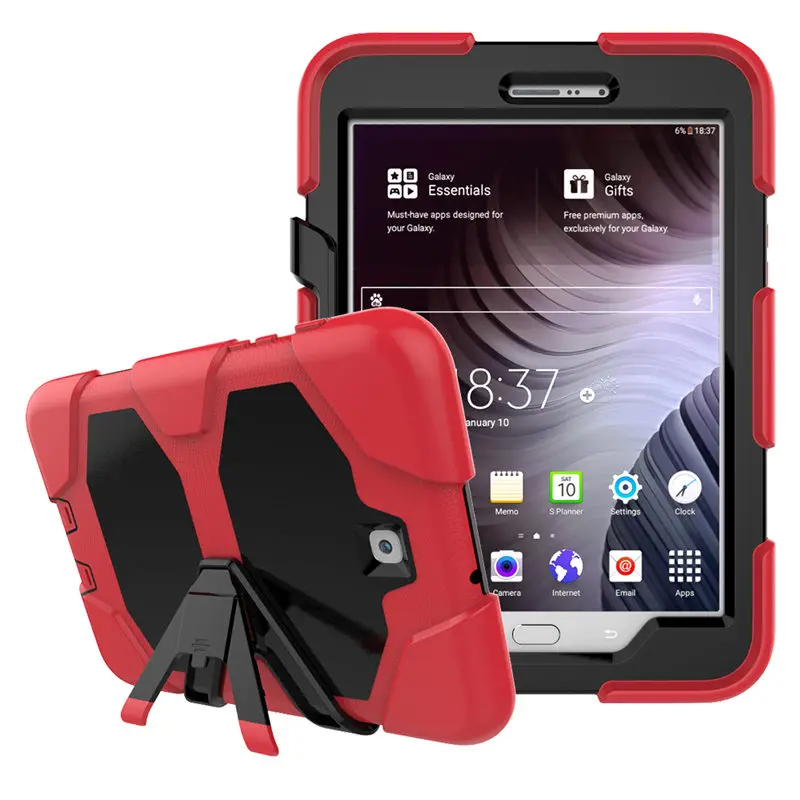 Tab S2 T710 SM-T715 Heavy Duty Tablet Case Fundas Silicon Back Cover for Samsung Galaxy Tab S2 8.0 Inch Protective Stand Holder
Tab S2 T710 SM-T715 Heavy Duty Tablet Case Fundas Silicon Back Cover for Samsung Galaxy Tab S2 8.0 Inch Protective Stand Holder