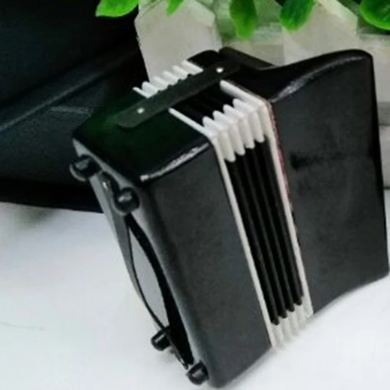 Description Picture 4 of itemMiniature Accordion Mini Musical Instrument Accordion Exquisite Musical Instruments Holiday Decoration Music Gifts