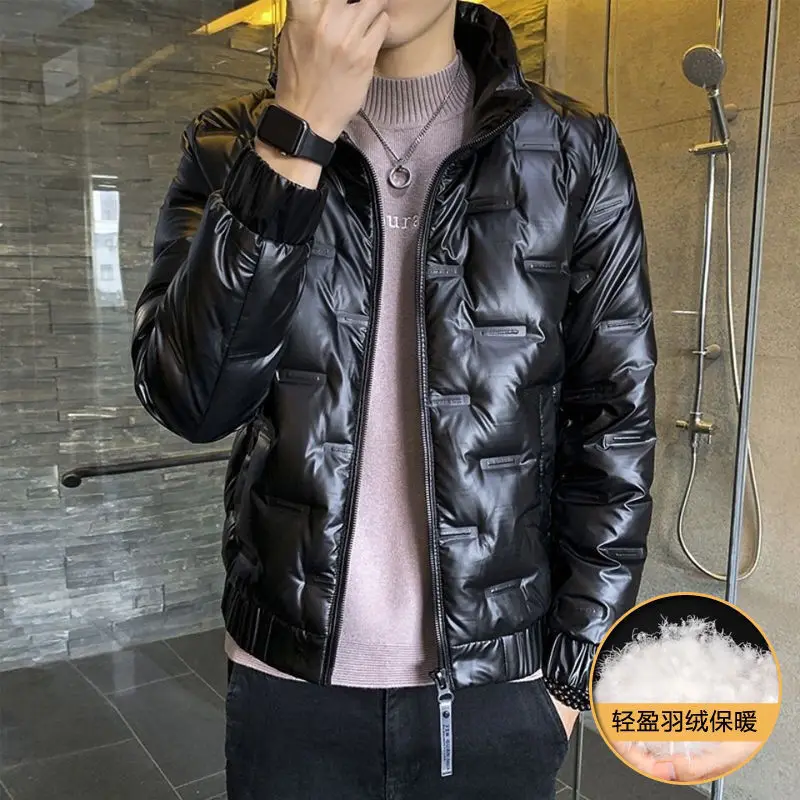 Bright Surface down Jacket Men's Short Stand Collar Hooded Brand Light White Duck down Thick Coat Large Size 5XL
Bright Surface down Jacket Men's Short Stand Collar Hooded Brand Light White Duck down Thick Coat Large Size 5XL