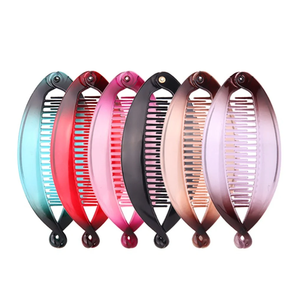 Fashion Banana Shape Hair Claws Rhinestone Fish Clip Hairpins Hair Accessories for Women Hair Clip Clamp Diy Accessories
Fashion Banana Shape Hair Claws Rhinestone Fish Clip Hairpins Hair Accessories for Women Hair Clip Clamp Diy Accessories