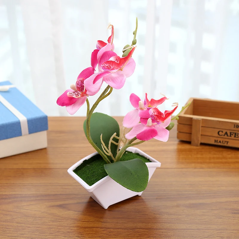 With Flowerpot Fake Flower Orchid Multi-Color Artificial Butterfly Parts Supply Practical Accessories
With Flowerpot Fake Flower Orchid Multi-Color Artificial Butterfly Parts Supply Practical Accessories