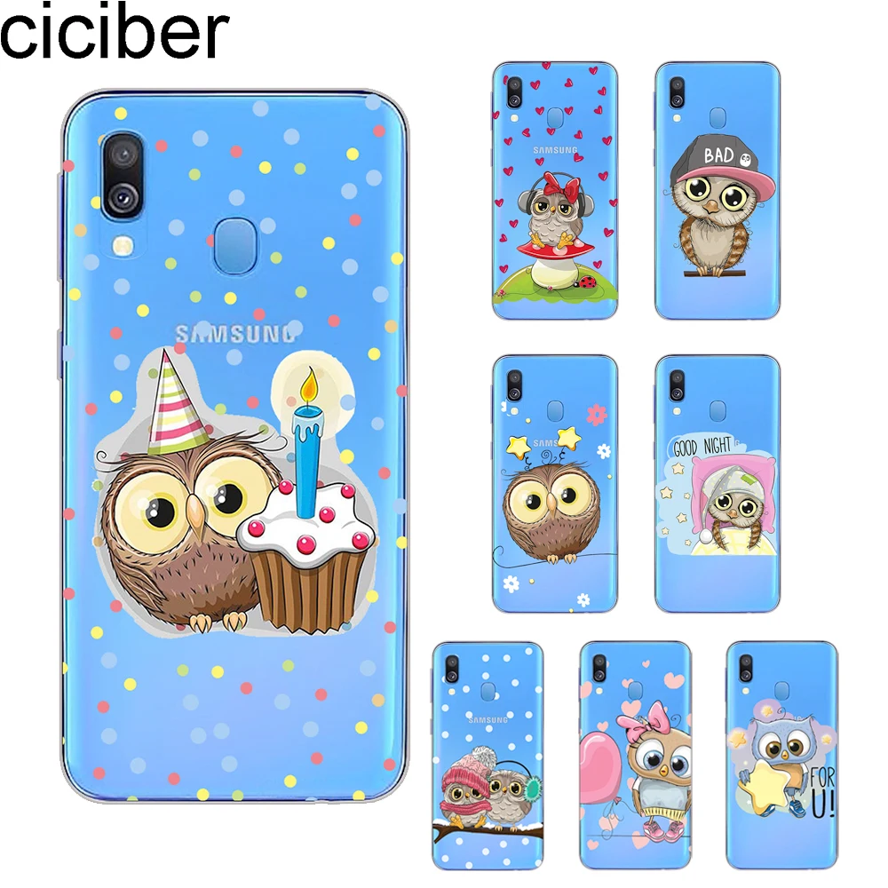 ciciber Cute Owl Coque for Samsung Galaxy A50 Phone Case for Samsung A70 A40 A30 A20 A60 A10 A20e A80 Soft TPU Cover Funda Capa
ciciber Cute Owl Coque for Samsung Galaxy A50 Phone Case for Samsung A70 A40 A30 A20 A60 A10 A20e A80 Soft TPU Cover Funda Capa