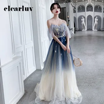 Elegant Evening Dresses R248 Gradient A-Line Vestidos De Fiesta Sexy Off The Shoulder Women Party Dress Sling Formal Gowns 2020
Elegant Evening Dresses R248 Gradient A-Line Vestidos De Fiesta Sexy Off The Shoulder Women Party Dress Sling Formal Gowns 2020