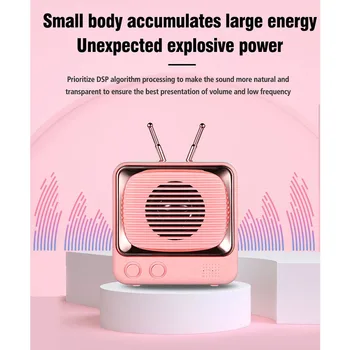 Dw02 Desktop Bluetooth Speaker Retro Mini FM Radio Mini Voice Amplifier 5.0 Fast Transmission 4D Sound Effect
Dw02 Desktop Bluetooth Speaker Retro Mini FM Radio Mini Voice Amplifier 5.0 Fast Transmission 4D Sound Effect
