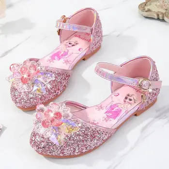 New Summer Crystal Bow Shoes Girls Rhinestone Princess Leather Elsa Shoes Children Kids Party Flats Dance Toddler Cartoon Shoes
New Summer Crystal Bow Shoes Girls Rhinestone Princess Leather Elsa Shoes Children Kids Party Flats Dance Toddler Cartoon Shoes