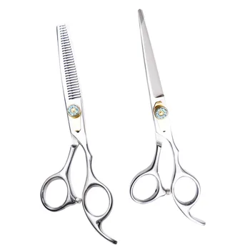 2pcs Stainless Steel Haircut Hairdressing Scissors Shears for Barbershop Home
2pcs Stainless Steel Haircut Hairdressing Scissors Shears for Barbershop Home
