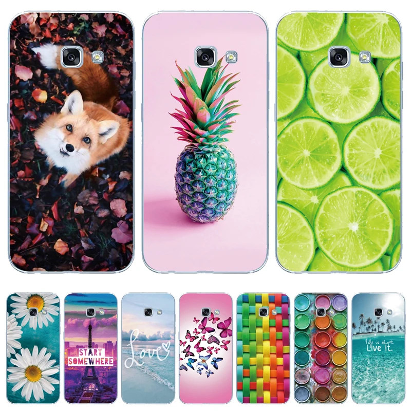 Чехол для телефона Samsung A6 A8 Plus 2018 Мягкая силиконовая задняя крышка Galaxy A3 A5 A7 2016 2017