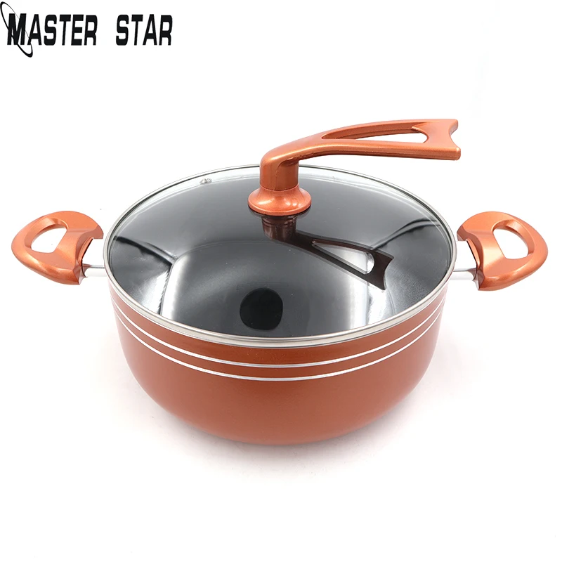 Master Star New 4L Copper Soup Pot Frying Pan Non-stick Coating Pot Gas Cooker Factory outlet
Master Star New 4L Copper Soup Pot Frying Pan Non-stick Coating Pot Gas Cooker Factory outlet
