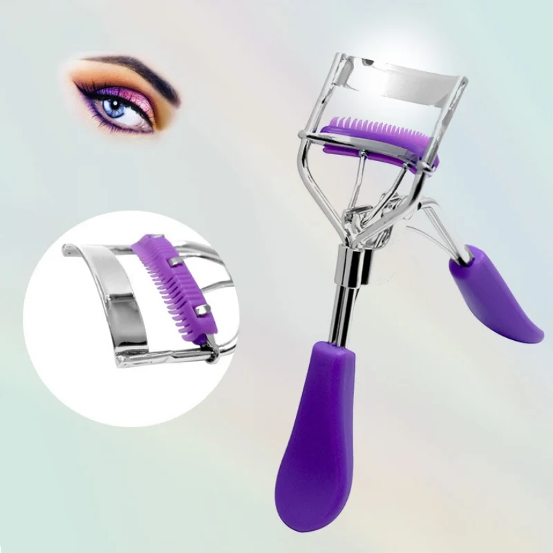 Solid color handle comb eyelash curler for Girls Lash Curler Nature Curl Style Eyelash Extension Tool Makeup Twisting Eye Lashes
Solid color handle comb eyelash curler for Girls Lash Curler Nature Curl Style Eyelash Extension Tool Makeup Twisting Eye Lashes