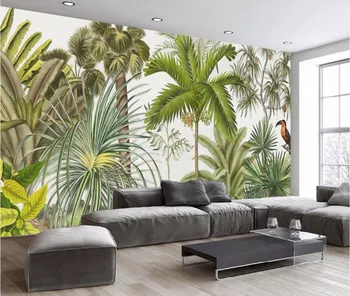 CJSIR Custom Wallpaper Hand Drawn Tropical Rainforest Murals Living Room Bedroom Tv Sofa Backdrop Decorative 3d Wallpaper Decor
CJSIR Custom Wallpaper Hand Drawn Tropical Rainforest Murals Living Room Bedroom Tv Sofa Backdrop Decorative 3d Wallpaper Decor