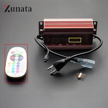 220V 2000W LED RGB IR Controller 24Keys Waterproof Remote Controller with EU Plug can Control 100-200M RGB LED Strip or Neon
220V 2000W LED RGB IR Controller 24Keys Waterproof Remote Controller with EU Plug can Control 100-200M RGB LED Strip or Neon