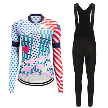 Autumn cycling jersey women bicycle clothing set 2020 pro racing mtb bike clothes kit dress skinsuit triathlon suit sport outfit 
Autumn cycling jersey women bicycle clothing set 2020 pro racing mtb bike clothes kit dress skinsuit triathlon suit sport outfit
