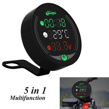 For Honda CB190R CB650R CB125R CB400SF CB1100 Universal Motorcycle Multi-Function LED Digital Voltmeter Clock Meter Thermometer
For Honda CB190R CB650R CB125R CB400SF CB1100 Universal Motorcycle Multi-Function LED Digital Voltmeter Clock Meter Thermometer