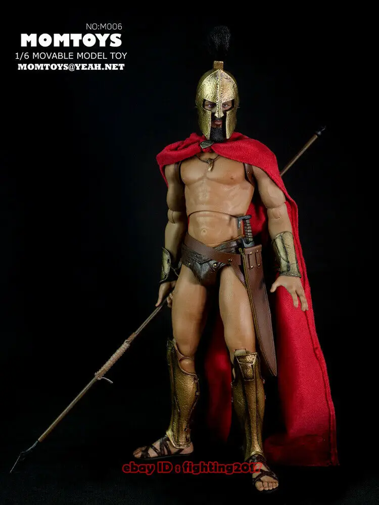 spartanwarrior,dragonwarrior momtoys ancient greek warrior the spartan 300 king spartacus 1/6