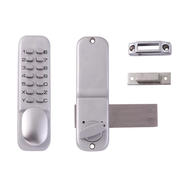 Mechanical Password Door Lock Keyless Digital Code Push Button Waterproof Zinc Alloy No Power Supply Door locks for Home School
Mechanical Password Door Lock Keyless Digital Code Push Button Waterproof Zinc Alloy No Power Supply Door locks for Home School
