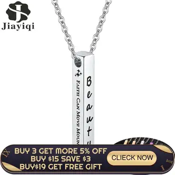 Customized Pendent Necklace Stainless Steel Engrave Name Text Personalized Bar Necklace Men Women 4 Sides Dainty Custom Engraved
Customized Pendent Necklace Stainless Steel Engrave Name Text Personalized Bar Necklace Men Women 4 Sides Dainty Custom Engraved