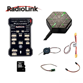 Radiolink pixhawk Flight Controller RC Drone FC 32 Bit with Power Module for Long-wheelbase Quadcopter/6-8 Axis Multirotor
Radiolink pixhawk Flight Controller RC Drone FC 32 Bit with Power Module for Long-wheelbase Quadcopter/6-8 Axis Multirotor