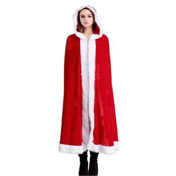 Adult Girls Fur Christmas Dress Santa Claus Cape Xmas Costume Red Bridal Ladies Fancy Dress Winter Wedding Hooded Velvet Cloak
Adult Girls Fur Christmas Dress Santa Claus Cape Xmas Costume Red Bridal Ladies Fancy Dress Winter Wedding Hooded Velvet Cloak