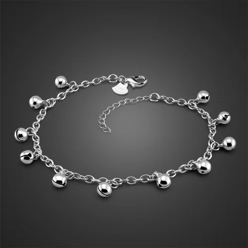 Mix And Match Bell Anklet Women's Plated S925 Silver Simple Ankle Ring Foreign Trade Hot Selling Jewelry Manufacturers Direct Se
Mix And Match Bell Anklet Women's Plated S925 Silver Simple Ankle Ring Foreign Trade Hot Selling Jewelry Manufacturers Direct Se