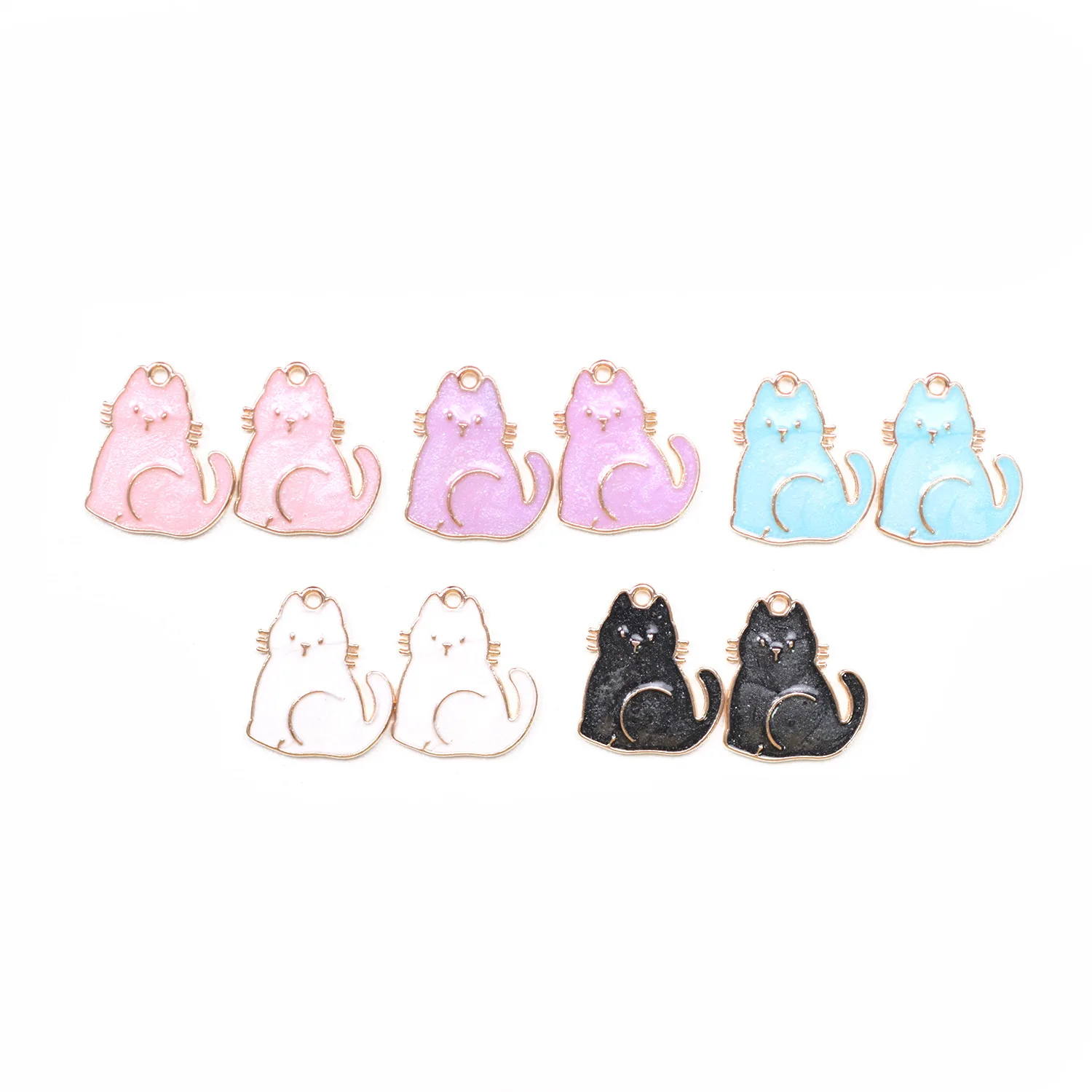 100pcs 16*18mm Pearly gold pink cat with a tail Alloy Pendant Bracelet Hair Accessories Accessories
100pcs 16*18mm Pearly gold pink cat with a tail Alloy Pendant Bracelet Hair Accessories Accessories