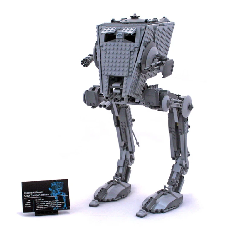 2020 NEW Star Wars Building Block Bricks Ultimate Collector's AT-ST Model Bricks Toys Lepininglytoys 10174 05052 Gift
2020 NEW Star Wars Building Block Bricks Ultimate Collector's AT-ST Model Bricks Toys Lepininglytoys 10174 05052 Gift