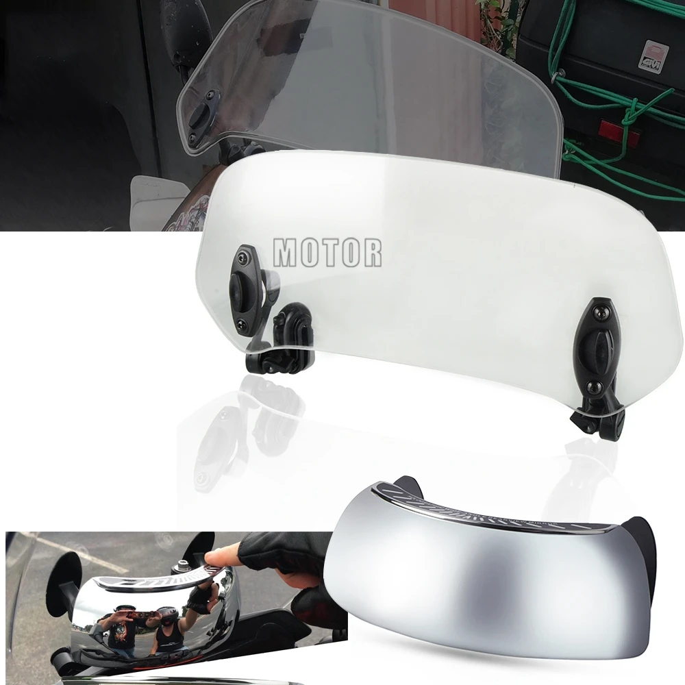 Motorcycle Risen Adjustable Wind Screen Windshield Spoiler Air Deflector For TRIUMPH Tiger 800/XC/XRX/XCX Tiger 900 955i 1050
Motorcycle Risen Adjustable Wind Screen Windshield Spoiler Air Deflector For TRIUMPH Tiger 800/XC/XRX/XCX Tiger 900 955i 1050