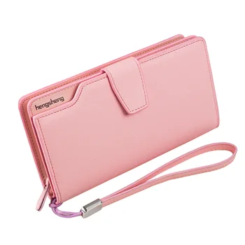 Women's Wallet New Cross Pattern Long Large Capacity Candy Color Zip Wallet Ladies Belt Hand Strap Button Handbag
Women's Wallet New Cross Pattern Long Large Capacity Candy Color Zip Wallet Ladies Belt Hand Strap Button Handbag