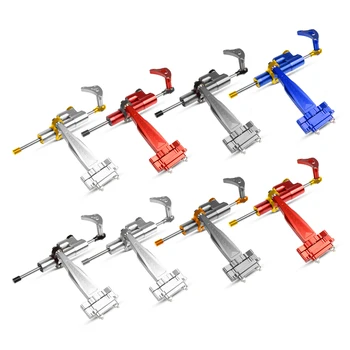 CNC Aluminum Adjustable Motorcycles Steering Stabilize Damper Bracket Mount Kit For Honda cb650f 2014-2018 CB650F 2014-2018 
CNC Aluminum Adjustable Motorcycles Steering Stabilize Damper Bracket Mount Kit For Honda cb650f 2014-2018 CB650F 2014-2018