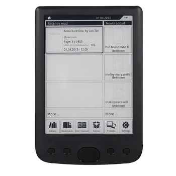BK-6025 Portable e-Book Reader 8GB E-Ink 6inch Multifunction E-Reader 800*600 High Resolution Display Screen 300DPI
BK-6025 Portable e-Book Reader 8GB E-Ink 6inch Multifunction E-Reader 800*600 High Resolution Display Screen 300DPI