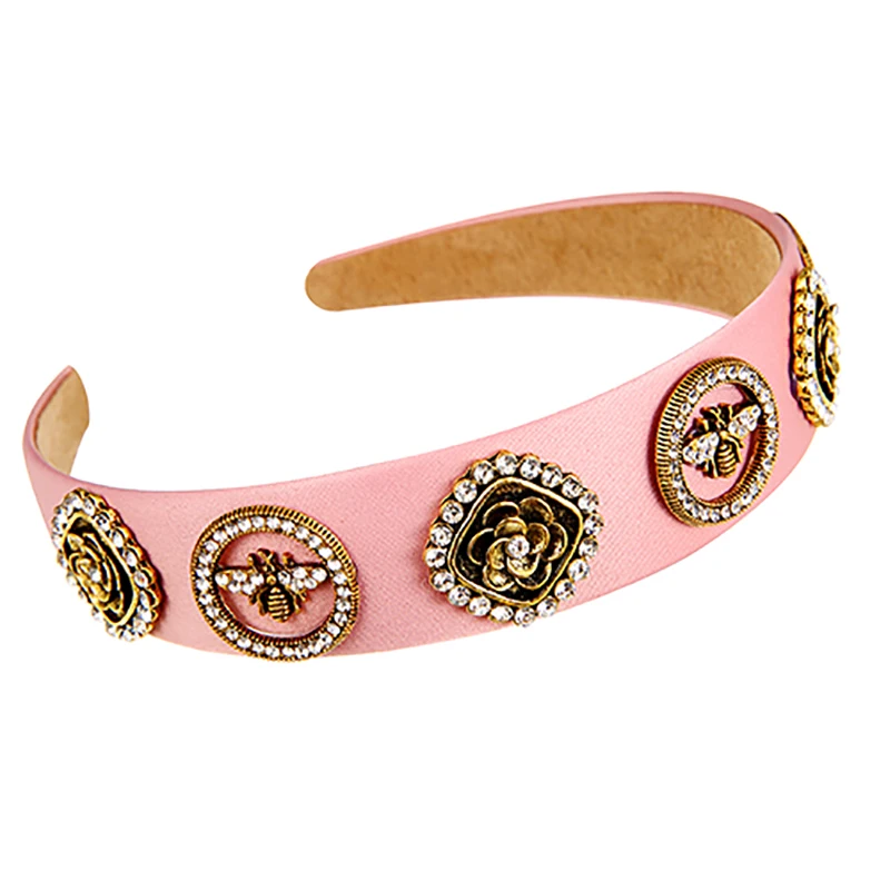 ZHINI 2021 Gothic Retro Gold Color Bee Headbands for Women Simple Charming AAA Zircon Hair Accessories Wedding Fashion Jewelry
ZHINI 2021 Gothic Retro Gold Color Bee Headbands for Women Simple Charming AAA Zircon Hair Accessories Wedding Fashion Jewelry