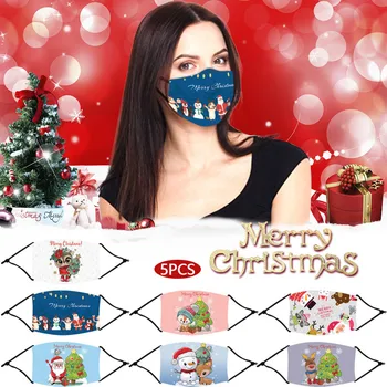 5PCS Christmas Print Masks Adult Breathable Multi-Purpose Face Cover Face Mask Windproof Face Mask Reuseable Cloth Mouth Caps
5PCS Christmas Print Masks Adult Breathable Multi-Purpose Face Cover Face Mask Windproof Face Mask Reuseable Cloth Mouth Caps
