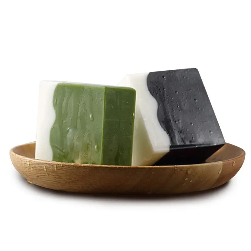 2Pcsx100g Bamboo Charcoal + Matcha Facial Handmade Soap Cleanser Blackhead Remover Acne Treatment Oil Control Whiten Skin Care
2Pcsx100g Bamboo Charcoal + Matcha Facial Handmade Soap Cleanser Blackhead Remover Acne Treatment Oil Control Whiten Skin Care