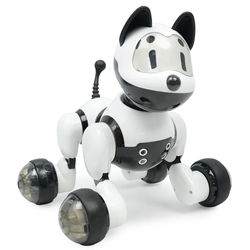 New Electronic Pets Gesture Sound Control Robot Dog Cat Cute Interactive Toys Dog For Children Gifts with Box
New Electronic Pets Gesture Sound Control Robot Dog Cat Cute Interactive Toys Dog For Children Gifts with Box