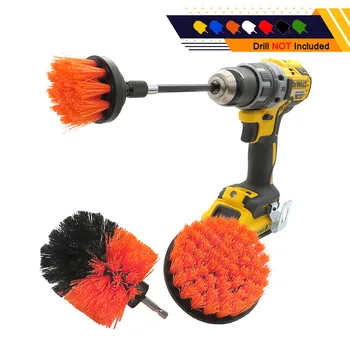 4pcs/Lot Power Scrubber Drill Brush Kit Electric Cleaning Brush With Extension For Car,Grout, Tiles,Bathroom, Kitchen & Auto
4pcs/Lot Power Scrubber Drill Brush Kit Electric Cleaning Brush With Extension For Car,Grout, Tiles,Bathroom, Kitchen & Auto