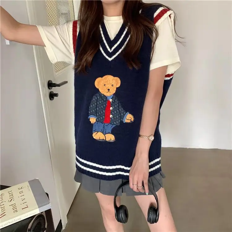 Harajuku Kawaii Knitted Vest