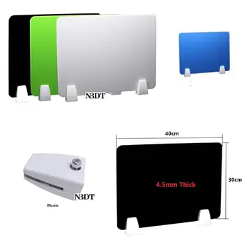 Black Blue Green White Office School Desk Top Tabletop Acrylic Partition Screen With Plastic Clamps 
Black Blue Green White Office School Desk Top Tabletop Acrylic Partition Screen With Plastic Clamps