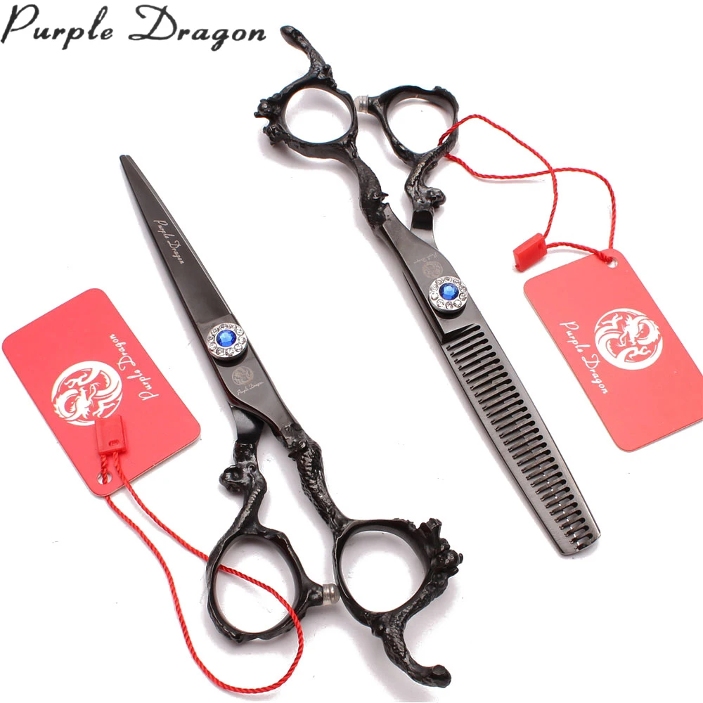 Hair Scissors 5.5" 16cm 440C Black Professional Hairdressing Scissors Thinning Shears Hair Cutting Scissors Barber Shears Z9003
Hair Scissors 5.5" 16cm 440C Black Professional Hairdressing Scissors Thinning Shears Hair Cutting Scissors Barber Shears Z9003