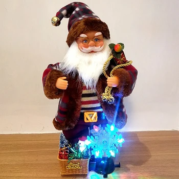 2021 New Year Electric Santa Claus Christmas Ornament Funny Music Santa Doll Merry Children Christmas Gift Toy For Kid
2021 New Year Electric Santa Claus Christmas Ornament Funny Music Santa Doll Merry Children Christmas Gift Toy For Kid