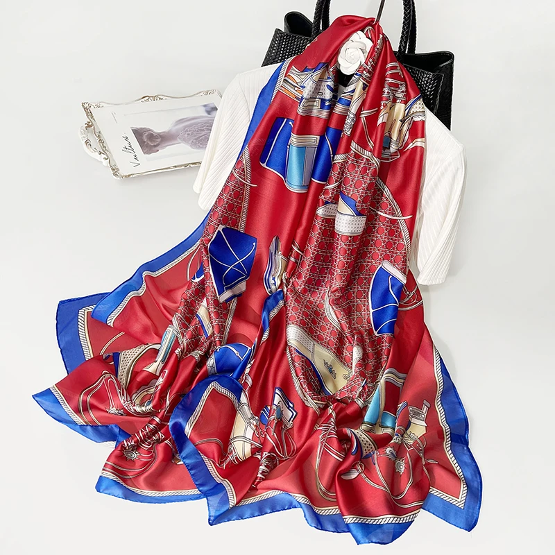 Luxury Brand Scarves Spring Autumn New Style Scarf Women Silk Shawl Fashion Warming Printed Headscarf infinity chiffon hijab
Luxury Brand Scarves Spring Autumn New Style Scarf Women Silk Shawl Fashion Warming Printed Headscarf infinity chiffon hijab