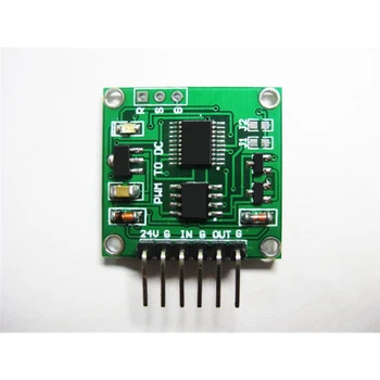 PWM to voltage PWM to 0-5v 0-10v low frequency 5~500Hz linear conversion Transmitter module
PWM to voltage PWM to 0-5v 0-10v low frequency 5~500Hz linear conversion Transmitter module