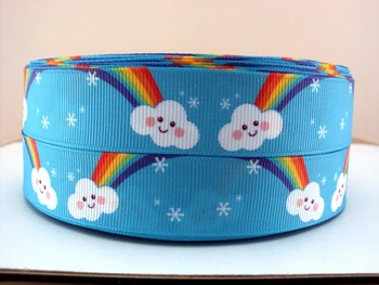 David accessories 50 yards 7/8" Rainbow Series Cloud printed polyester Grosgrain Ribbon Gift Box DIY Handmade Materials,50Yc2104
David accessories 50 yards 7/8" Rainbow Series Cloud printed polyester Grosgrain Ribbon Gift Box DIY Handmade Materials,50Yc2104