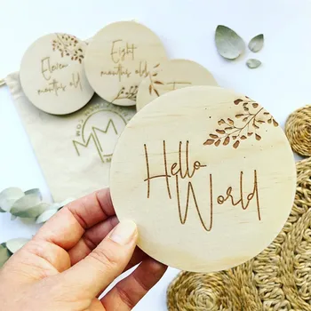 Custom 15 Disc set Botanical Months Baby Milestone Cards, lasercut timber Wooden Milestones Baby Shower Gift Newborn Gift
Custom 15 Disc set Botanical Months Baby Milestone Cards, lasercut timber Wooden Milestones Baby Shower Gift Newborn Gift