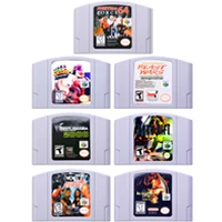 Video Game Cartridge Console Card 64 Bits Fighting Games Series For Nintendo64 Please Note the Version of Console 
Video Game Cartridge Console Card 64 Bits Fighting Games Series For Nintendo64 Please Note the Version of Console